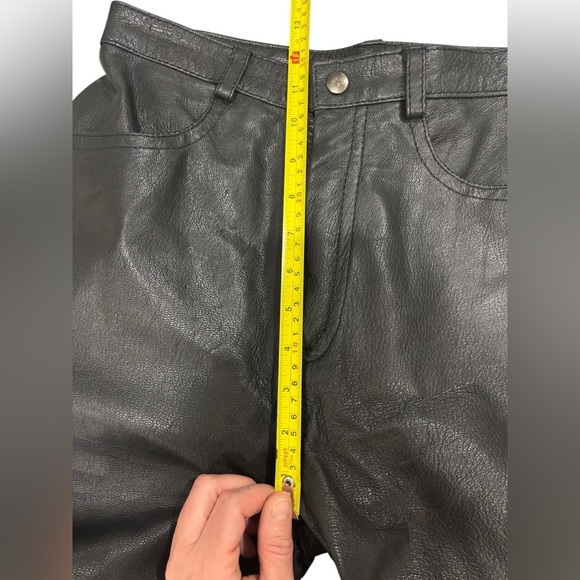 Vintage Genuine Leather Women’s Size 8 Limited Edition Straight Leg Pants - Picture 7 of 13